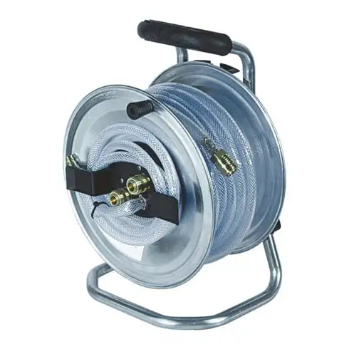 HEDI Dévidoir pneumatique 1/4 pouce sans tuyau, Type : LEER