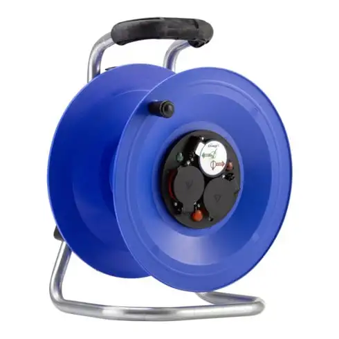 HEDI Tambour à câble plastique Professionnel, vide, IP44