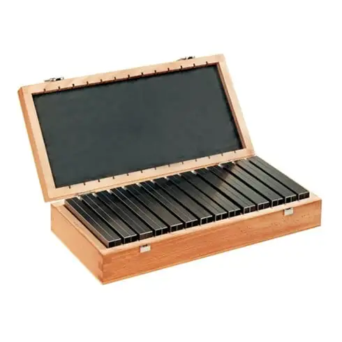 Jeu de cales parallèles no.6347SP 14 paires L 150 mm précision optimale AMF