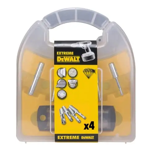 Jeu de forets à carrelage DEWALT 5 pièces diamant DT6049-QZ