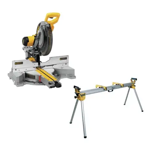 Jeu de scies à panneaux DEWALT, support DWS780KIT inclus