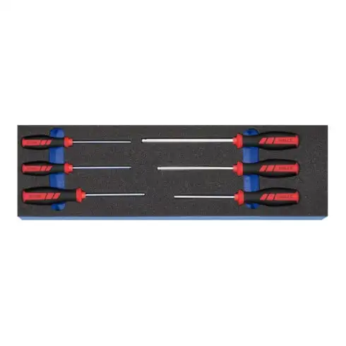 Jeu de tournevis hexagonal HOLEX, tête sphérique 6