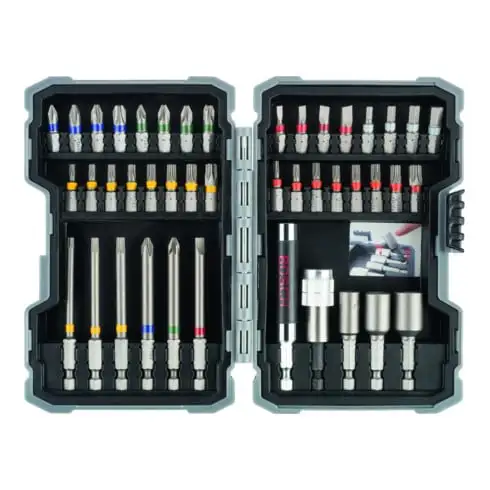 Jeu d'embouts de vissage et de clés à douille Bosch Professional 43 pcs.