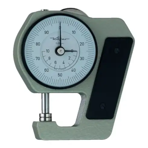 KÄFER Jauge d'épaisseur rapide, Plage de mesure : 0-10 mm, 438190 0-10