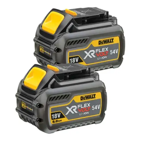 Kit de batteries Dewalt Flexvolt 54V / 108Wh