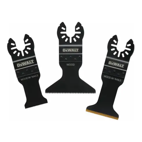 Kit de lames de scie Dewalt Multi-Tool 3 pcs.