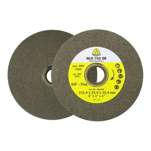 Disque compact 7 SF doux Klingspor NCO 700DB, 203,2 x 51 x 76,2 mm fin carbure de silicium