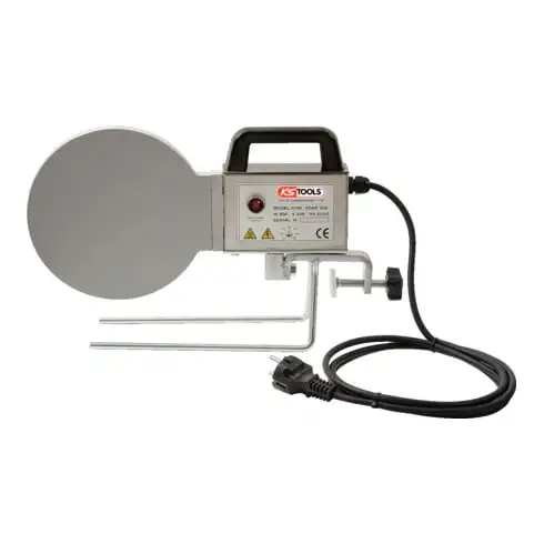 KS Tools Miroir chauffant 800 W, Ø 0 - 180 mm