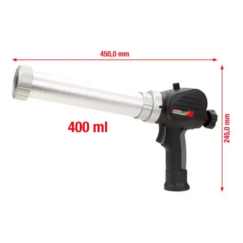 KS Tools Pistolet à cartouche sur batterie 400 ml sans batterie et chargeur
