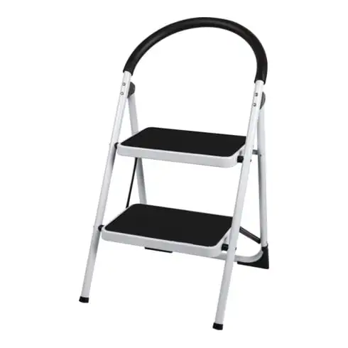 Marchepied avec 2 marches STIER, charge admissible 150 kg