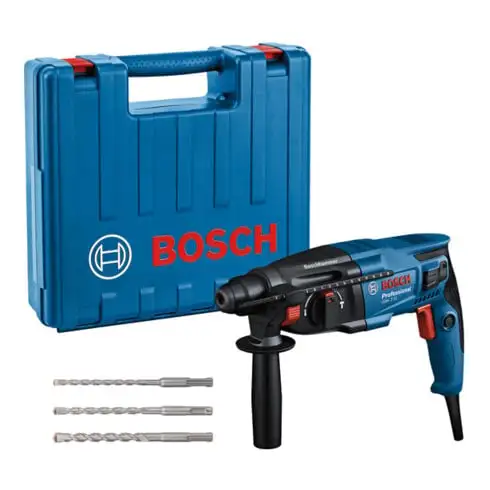 Marteau perforateur avec SDS plus GBH 2-21 Bosch avec 1x foret SDS plus 6/8/10 mm