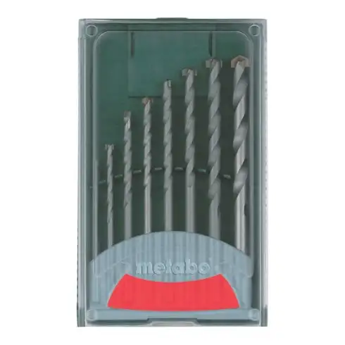 Metabo Foret à maçonnerie Cassette promotionnelle 8 pièces