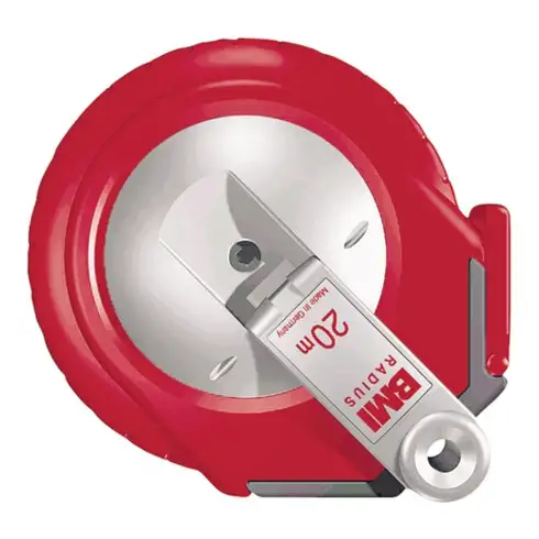 Mètre-ruban de capsule RADIUS L. 15 m l. de bande 13 mm A cm EG II plastique jau