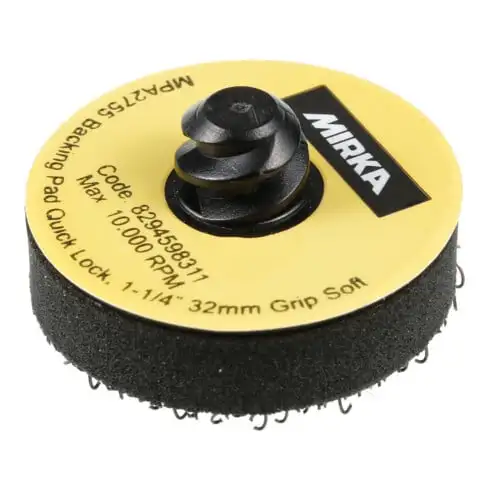 MIRKA Plateau-support PU tendre 10 pièces, ⌀ ext. : 32 mm