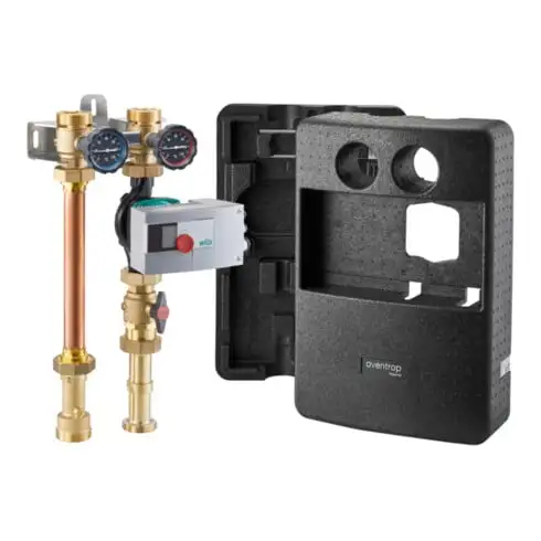 Oventrop Système de fixation Regumat S-180-plus DN 32, Grundfos MAGNA3 32-100