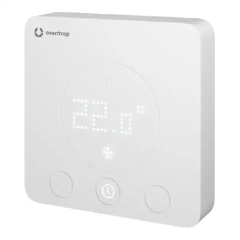 Oventrop Thermostat d'ambiance ClimaCon F 316 24 V, saillie, chauffage/refroidissement, filaire