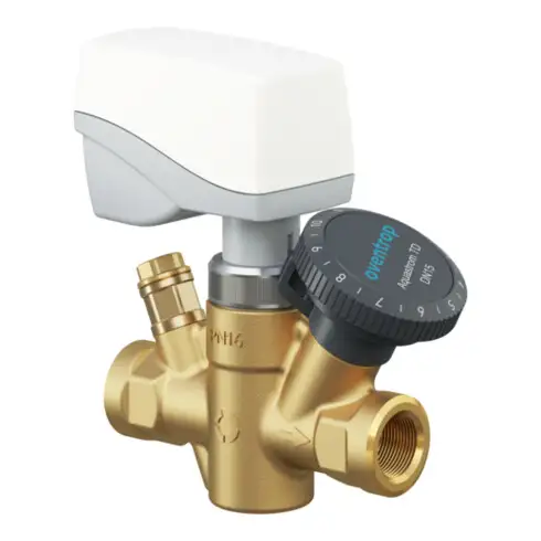 Oventrop Valve de circulation Aquastrom TD DN 20, G 1, mâle, étanchéité plate
