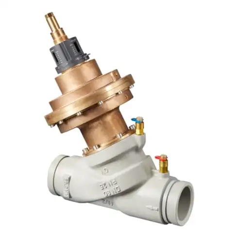 Oventrop Vanne de régulation Cocon QFC DN 80, Rainure en T PN 25