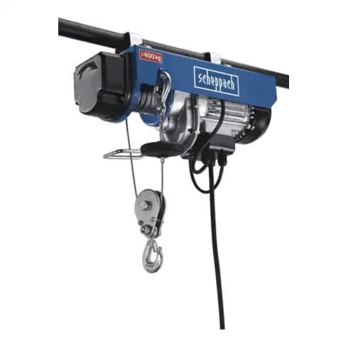 Palan électrique à câble Scheppach HRS400 780 W 230V 50Hz