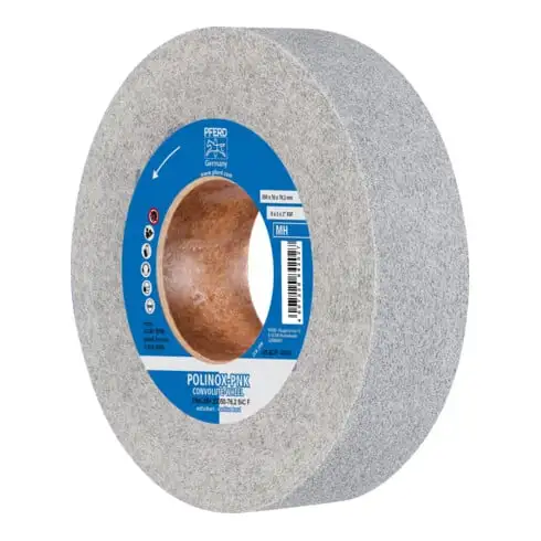 PFERD Roues à alésage compactes POLINOX PNK-MH 20050-76,2 SiC F