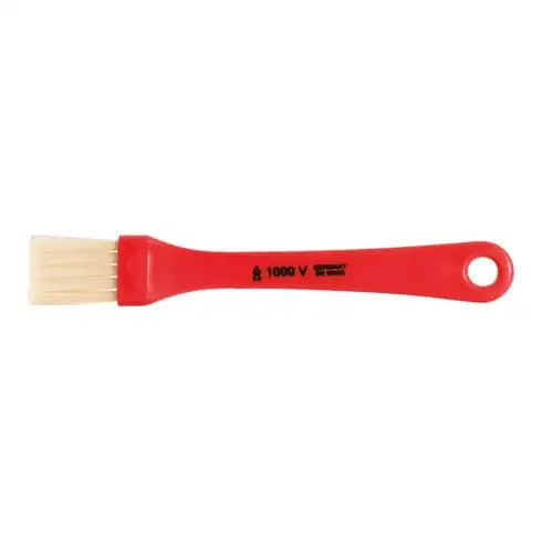 Pinceau à poussière KS Tools avec revêtement isolant, droit, 180 mm