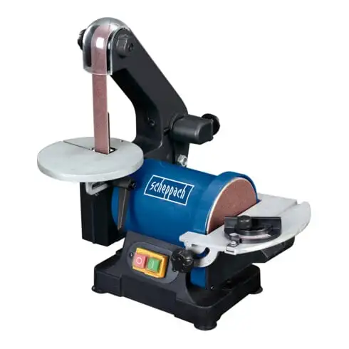 Ponceuse à bande et à disque Scheppach BTS700 250 W 230V/50 Hz
