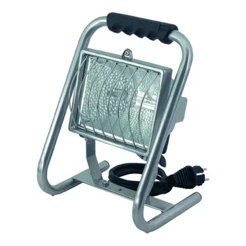 Projecteur halogène H500 IP54 5m H05RN-F 3G1,0 400W 8545lm Catégorie rendement énergétique C