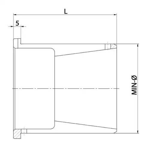 RÖHM Manchon R KFR-02 SPK GL 40, D : 30,2