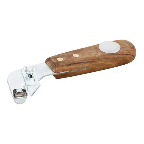 Raboteuse avec nez de guidage