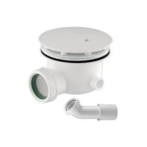 Raccord de sortie Hoesch COMPACT 90 avec couvercle de sortie rond vc