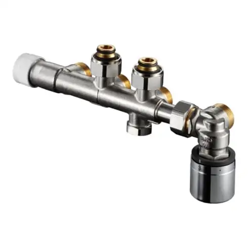 Raccord Oventrop Multiblock T-RTL 3/4 AG Type d'angle