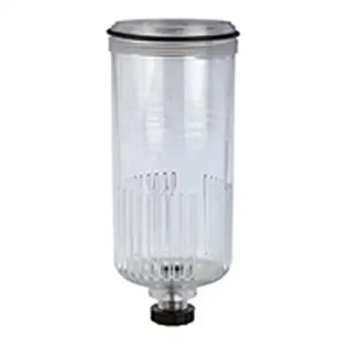 RIEGLER Récipient en polycarbonate pour filtres, ⌀ verre : 53 mm