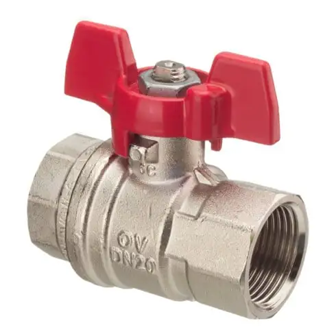 Robinet à boisseau sphérique OV Optibal DN 15 1/2, IG, poignée papillon