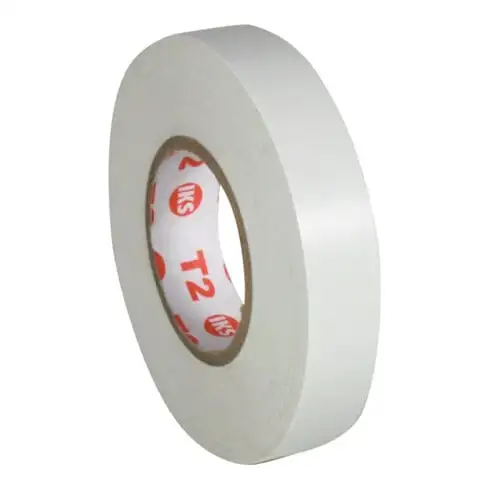 Ruban isolant E91 blanc L. 33 m l. 15 mm Rouleau IKS