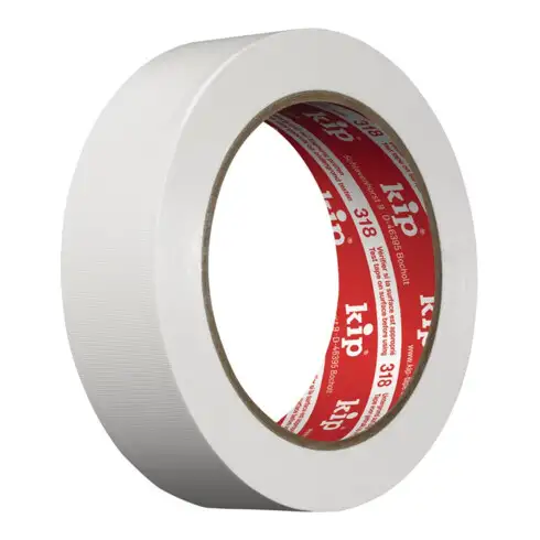 Ruban protecteur en PVC 318 blanc L. 33 m l. 30 mm Rouleau KIP
