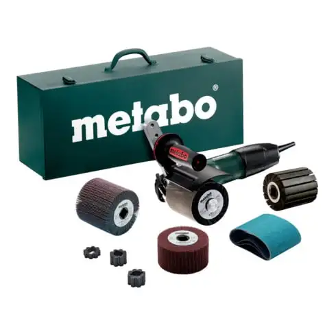 Satineuse SE 12-115 Set metabo, Coffret en tôle d'acier