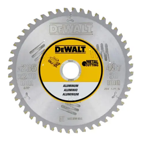 Scie circulaire manuelle à lame circulaire DEWALT 235/30 mm 48TFZ DT1913-QZ