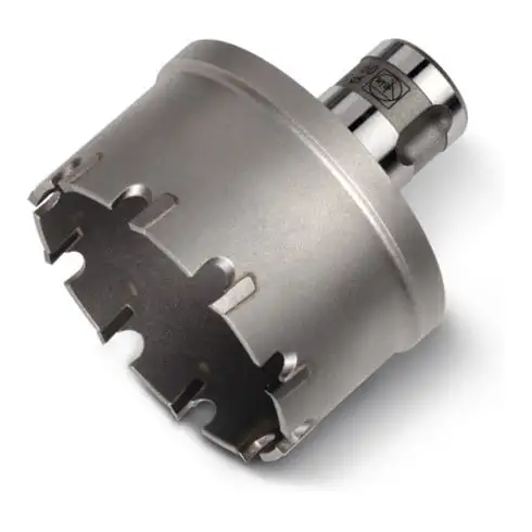 Scie cloche FEIN HM pour tubes avec adaptateur QuickIN PLUS Ø 1 ¾ en