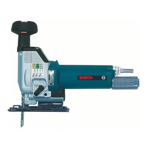 Scie sauteuse pneumatique à mouvement pendulaire avec interrupteur à levier