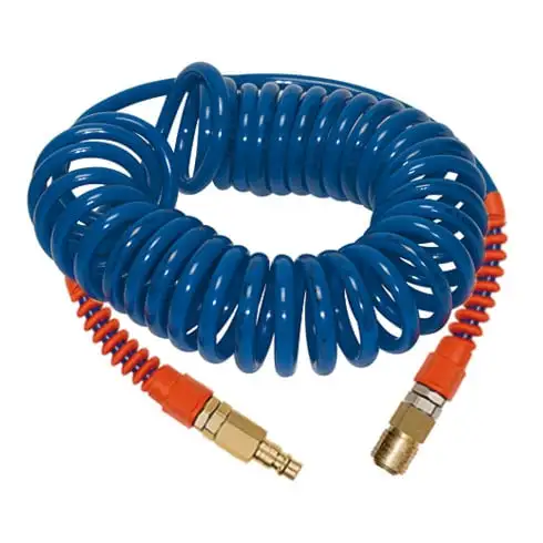 Set de tuyaux spiralés D. int. 8 mm D. ext. 12 mm L. 6 m polyuréthane raccord DN