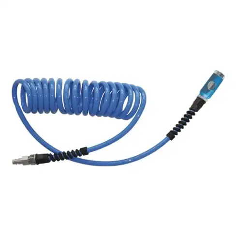 Set de tuyaux spirales ID 8mm AD 12mm L.6m PU sécurité DN 7,4 EWO