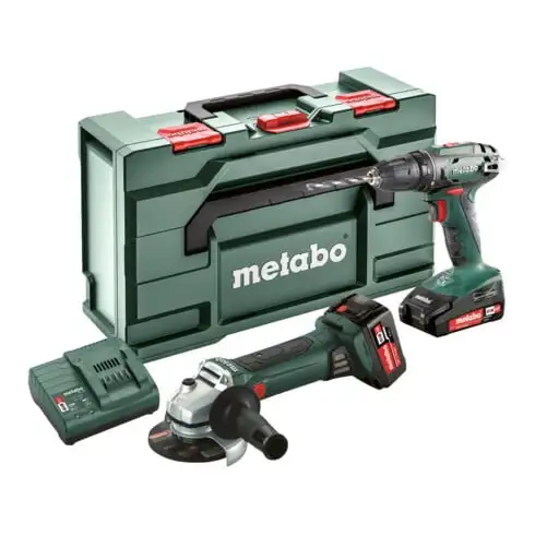 Set sans fil Combo Set 2.4.3 18 V metabo, BS 18 + W 18 LTX 125 Quick, Coffret