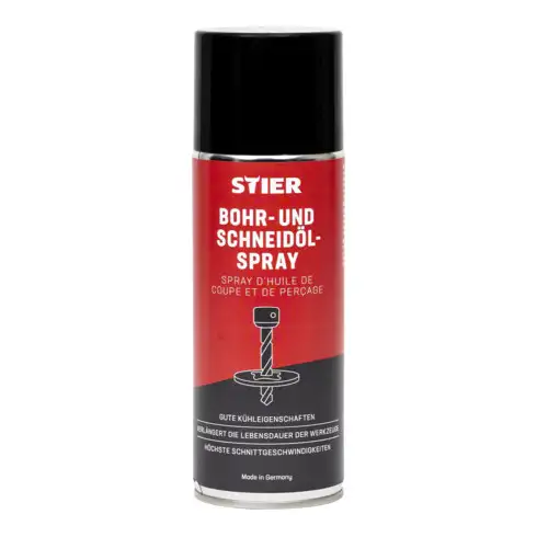 Spray d'huile de perçage et de coupe STIER extra refroidissant 400 ml