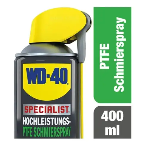 Spray PTFE haute performance jaune foncé NSF H2 400 ml bombe aérosol WD-40 SPECI