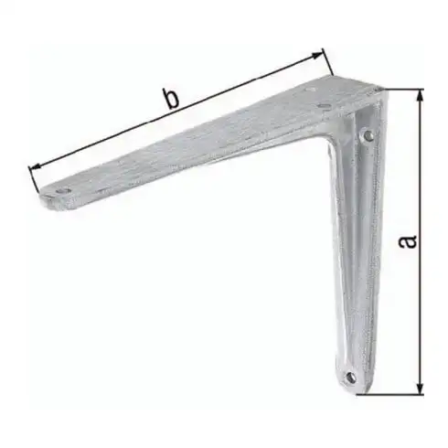 Support L.150mm H.125mm Alu coulé Trgf.60kg GAH