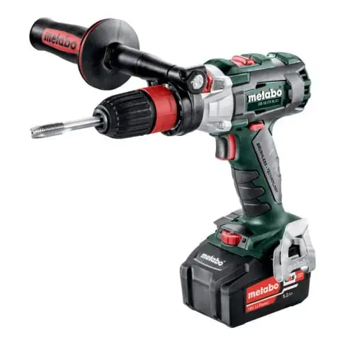 Taraudeuse sans fil GB 18 LTX BL Q I metabo, Coffret, 18V 2x5.2Ah Li-Ion + ASC 55