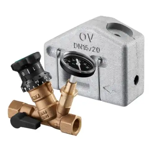 Thermostat Vanne de régulation AQUASTROM VT PN 16 IG DN 15 Rp 1/2xRp 1/2
