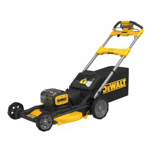 Tondeuse à gazon sans fil (traction) Dewalt, 53 cm, 2x18V