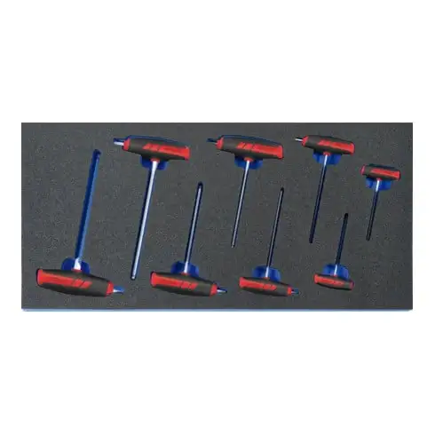 Tournevis hexagonal HOLEX Avec poignée cruciforme 8