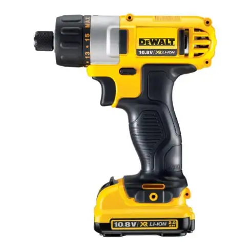 Tournevis sans fil DEWALT 1/4 10,8 V / 2 Ah DCF610D2-QW